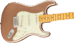 FENDER AMERICAN PROFESSIONAL CLASSIC STRATOCASTER® Maple Fingerboard, Faded Firemist Gold – Image 4