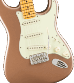 FENDER AMERICAN PROFESSIONAL CLASSIC STRATOCASTER® Maple Fingerboard, Faded Firemist Gold – Image 3