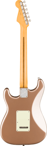FENDER AMERICAN PROFESSIONAL CLASSIC STRATOCASTER® Maple Fingerboard, Faded Firemist Gold – Image 2