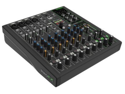MACKIE ProFX10 GO - Table de mixage analogique alimentée par batterie avec effets et Bluetooth