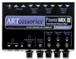 ART Pro Audio PowerMix III - 3 stereo channels mixer