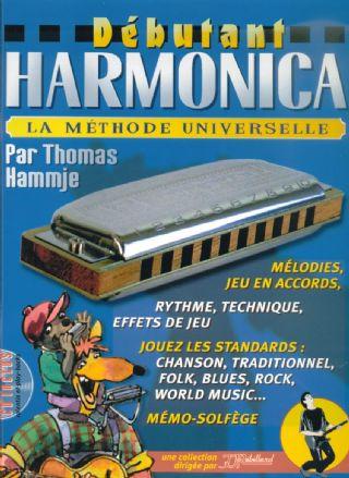 Rébillard Débutant Harmonica + CD - La méthode universelle