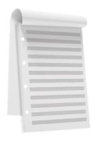 Coup De Pouce - Bloc Note A4 100 pages 12 portées – Image 2