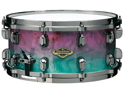 Starclassic Walnut/Birch Snare With Mappa Burl Outer Ply & Black Nickel Shell Hardware -Limited Product
