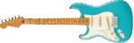 Fender Electric Guitars // Player II Stratocaster® Left-Hand, Maple Fingerboard, Aquatone Blue