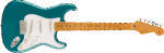 Fender Electric Guitars // Vintera® II '50s Stratocaster®, Maple Fingerboard, Ocean Turquoise
