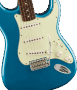 Fender Electric Guitars // Vintera® II '60s Stratocaster®, Rosewood Fingerboard, Lake Placid Blue – Image 3