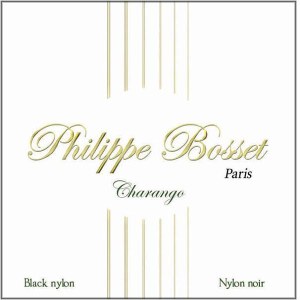 Philippe Bosset - Jeu pour charango, 10 cordes, .050 - .071 nylon noir