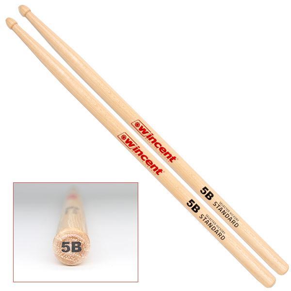 Wincent - wincent 5B Hickory drumsticks - TearDrop