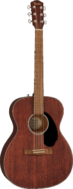 Fender Acoustic Guitars // CC-60S All-Mahogany Concert, Walnut Fingerboard, Natural – Image 5