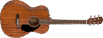 Fender Acoustic Guitars // CC-60S All-Mahogany Concert, Walnut Fingerboard, Natural – Image 3