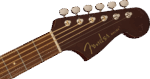 Fender Acoustic Guitars // Malibu Player, Walnut Fingerboard, Gold Pickguard, Natural – Image 5