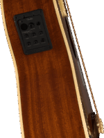 Fender Acoustic Bass Guitars // Kingman™ Bass, Walnut Fingerboard, Black Pickguard, Shaded Edge Burst – Image 7