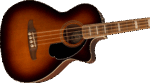 Fender Acoustic Bass Guitars // Kingman™ Bass, Walnut Fingerboard, Black Pickguard, Shaded Edge Burst – Image 4