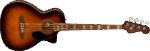 Fender Acoustic Bass Guitars // Kingman™ Bass, Walnut Fingerboard, Black Pickguard, Shaded Edge Burst – Image 3