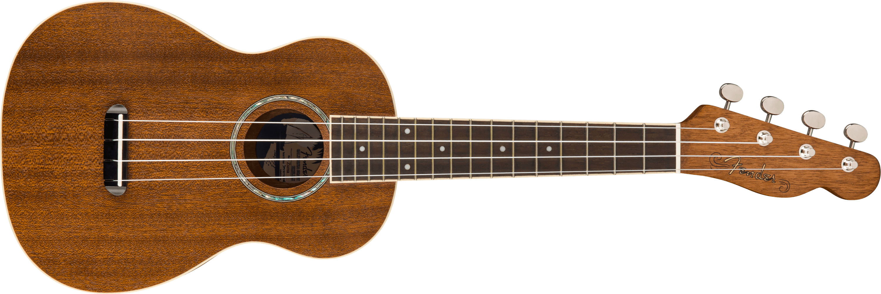 Fender Folk Instruments // Zuma Concert Ukulele, Walnut Fingerboard, Natural