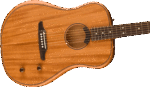 Fender Acoustic Guitars // Highway Series™ Dreadnought, Rosewood Fingerboard, All-Mahogany – Image 4