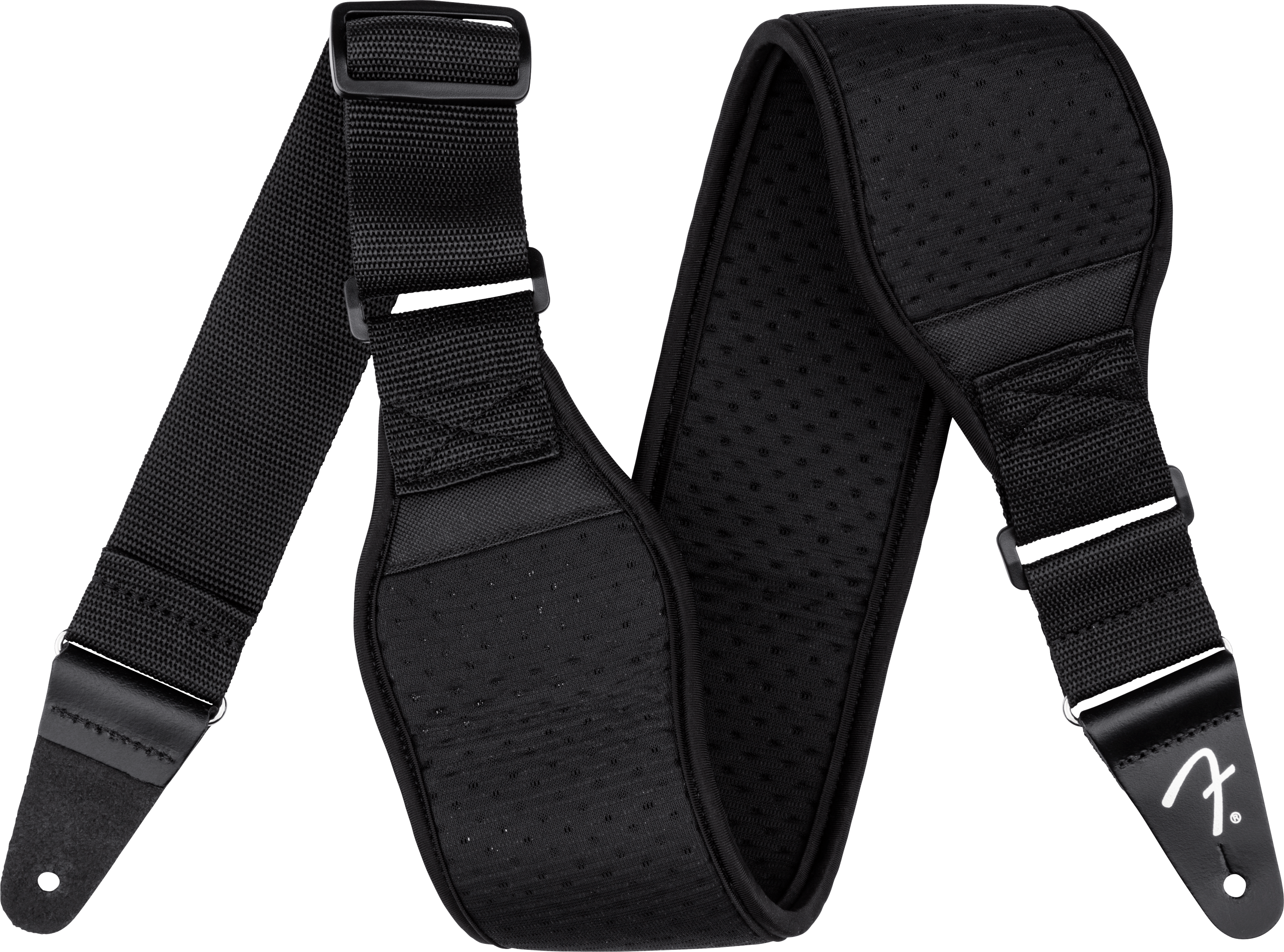 Fender Straps // Swell™ Neoprene Strap, Black, 3.5"