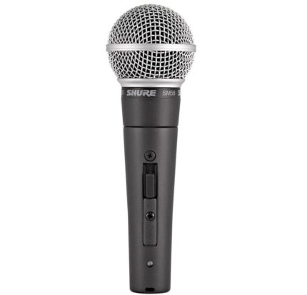 Shure SM58SE Microphone av. switch