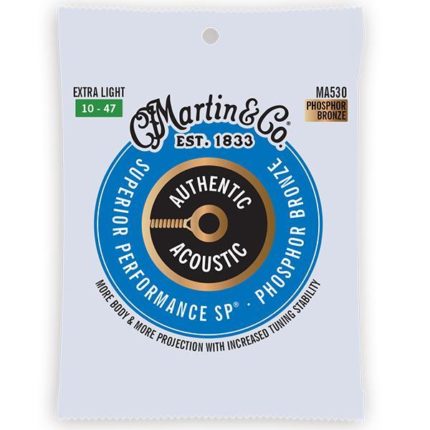 Martin - Authentic Ac., SP - 92/8 Phos. Bronze .010-.047 - Extra Light