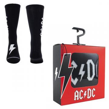 Perri's AC/DC Single Pair Gift Box (Socks = ONE SIZE)
