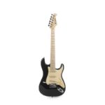 ST JUNIOR BK BLACK GUITARE ELECTRIQUE AVEC HOUSSE PRODIPE GUITARS