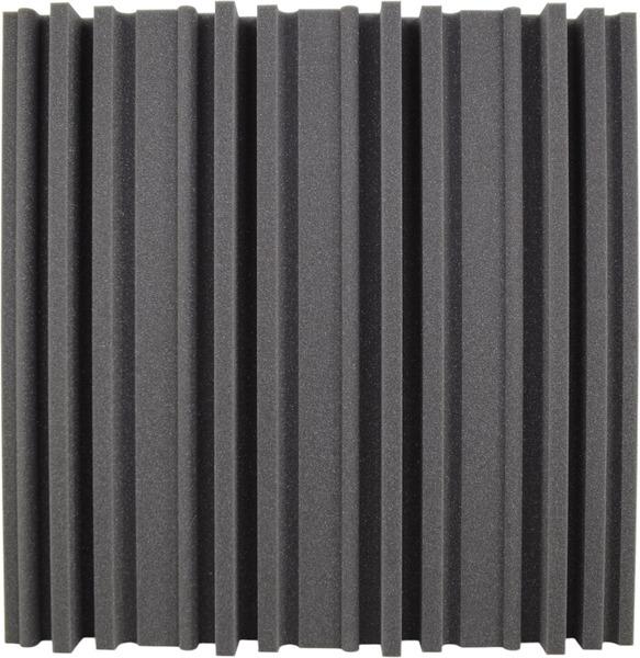 Vicoustic Pulsar Panel - Panneau absorbeur/réflecteur - Mousse, Anthracite, 60 x 60 x 5,7 cm, paquet de 16