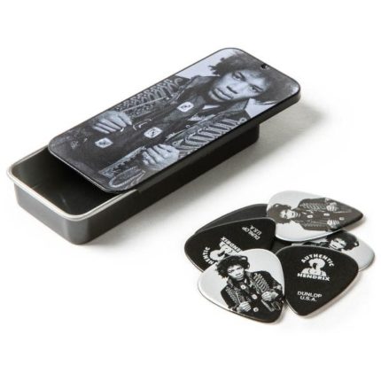 Dunlop - Picks, Jimi Hendrix Mankowitz, Boîte (6 plectres), Heavy
