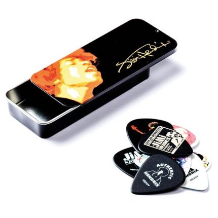 Dunlop - Picks, Jimi Hendrix, Boîte (12 plectres) "Electric Ladyland" Class. Cell., Heavy
