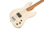 Sadowsky MetroExpress 21-Fret Vintage M Bass, Roasted Maple Fingerboard, 4-String - Solid Olympic White High Polish – Image 4