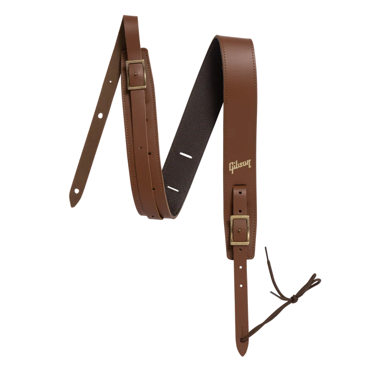 Gibson Guitar Strap Troubador Brown