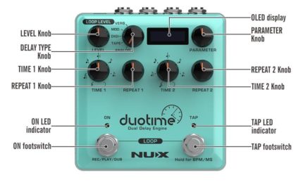 Dual Delay Engine Duotime NUX