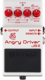 BOSS OVERDRIVE / DISTORTION JB-2 - ANGRY DRIVER OVERDRIVE IN COLLABORATION WITH JHS EFFECTS
