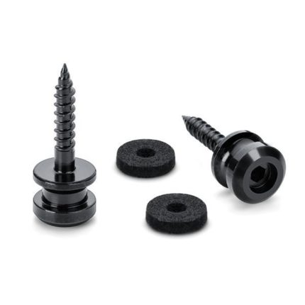Schaller GmbH - Schaller Buttons for S-Lock M, Standard, Black Chrome