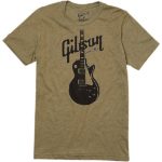 Gibson T-Shirt Les Paul Grösse: S Olive Green