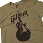 Gibson T-Shirt Les Paul Grösse: S Olive Green – Image 2