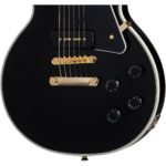 EPIPHONE LES PAUL CUSTOM P-90 Ebony – Image 3