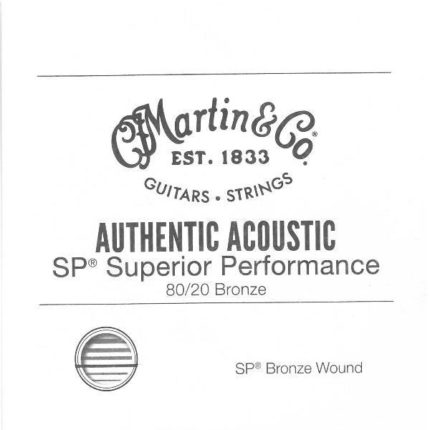 Martin - Corde filée .042'' AA SP High Tensile 80/20 Bronze Wound, Envelope