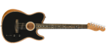Fender Acoustic Guitars // American Acoustasonic® Telecaster®, Ebony Fingerboard, Black
