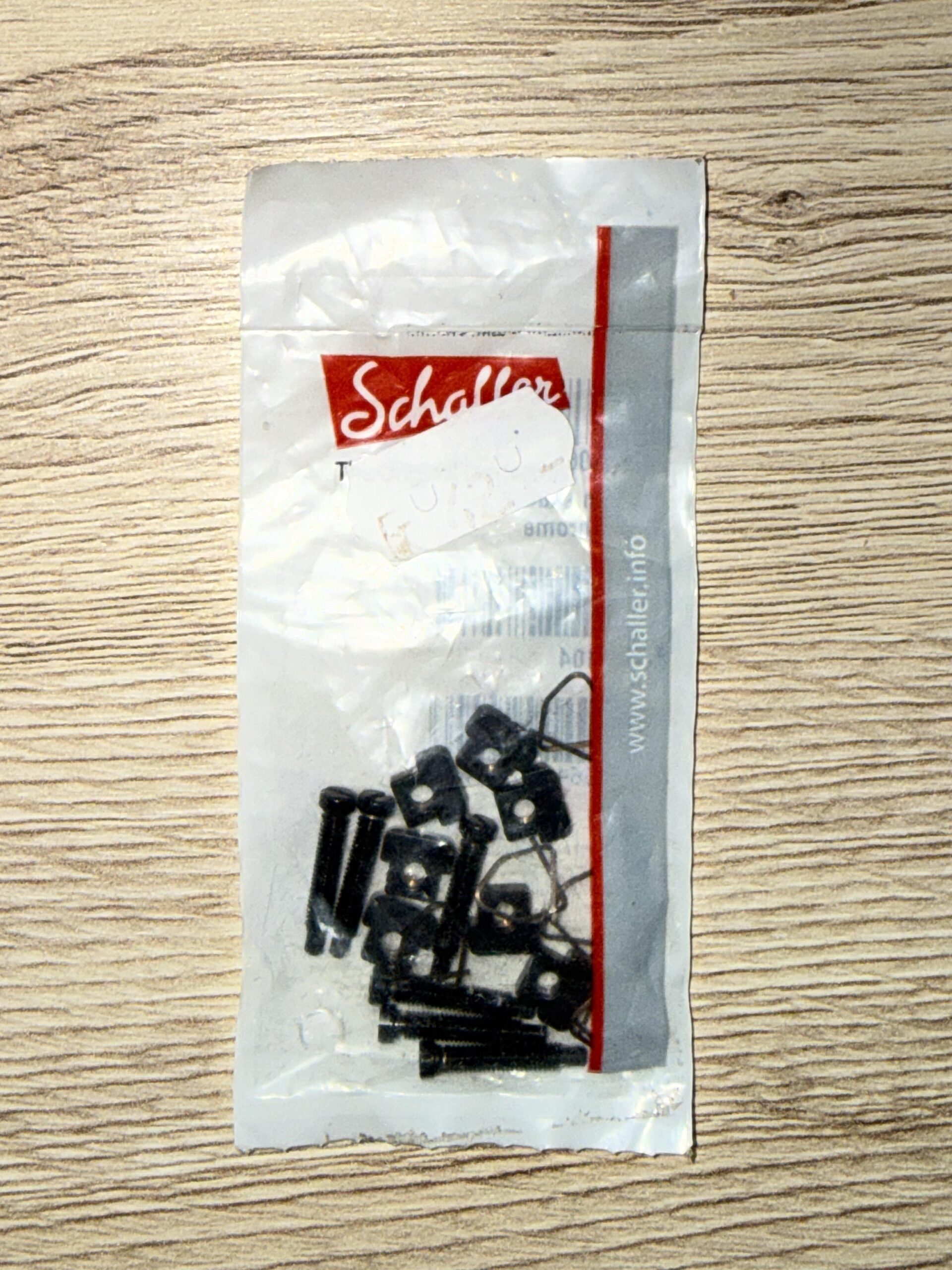 Schaller GmbH - Schaller Saddles set of 6, Signum Series, Black Chrome – Image 1