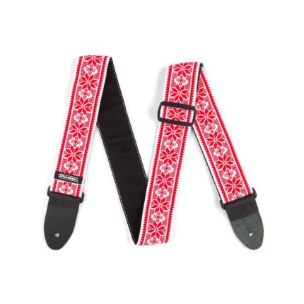 Dunlop - Sangle, D-67 Series Jacquard-woven 50mm, Fillmore Red