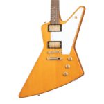 Epiphone Explorer Korina White Pickguard Aged Natural including Case – Image 3