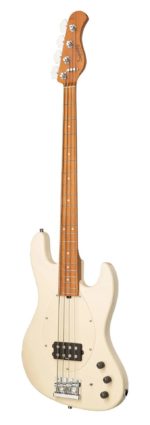 Sadowsky MetroExpress 21-Fret Vintage M Bass, Roasted Maple Fingerboard, 4-String - Solid Olympic White High Polish – Image 3