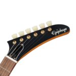 Epiphone Explorer Korina White Pickguard Aged Natural including Case – Image 8