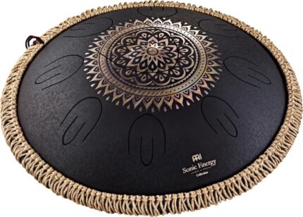 MEINL Sonic Energy Steel Tongue Drums Octave Steel Tongue Drum - D Kurd - Black Engraved
