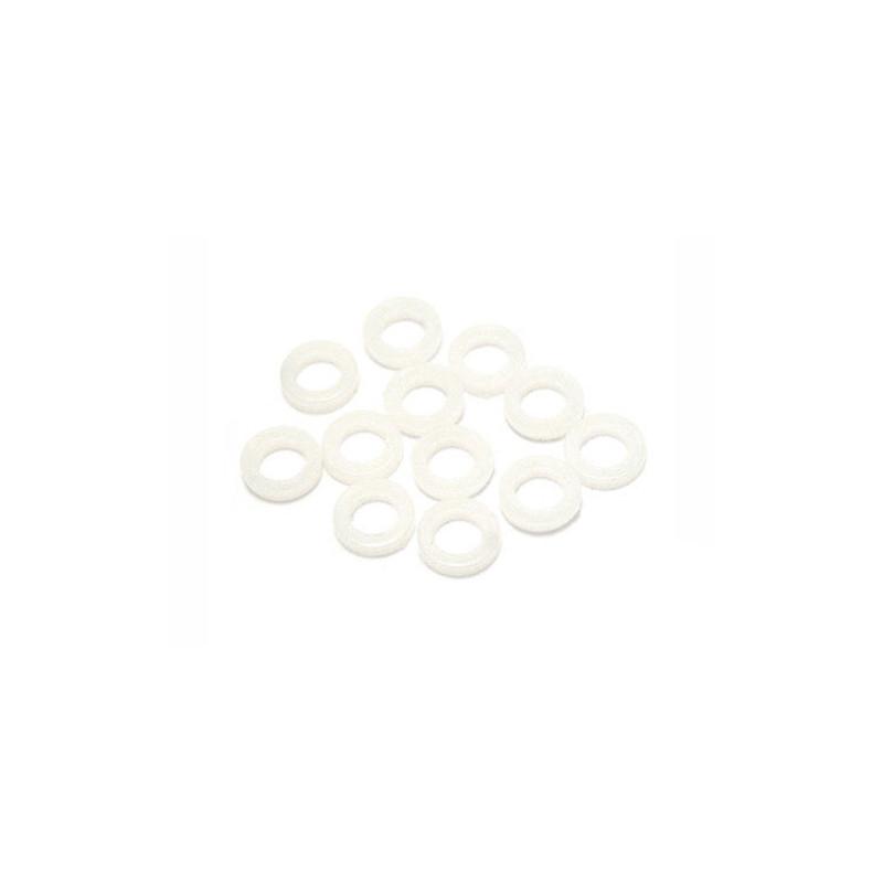 ALL PARTS® RONDELLES MÉCANIQUES GUITARE 3.75-6.5mm NYLON BLANC (12pcs) – Image 1