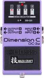 BOSS MODULATION DC-2W - WAZACRAFT DIMENSION C WITH SDD-230 MODE, MADE IN JAPAN