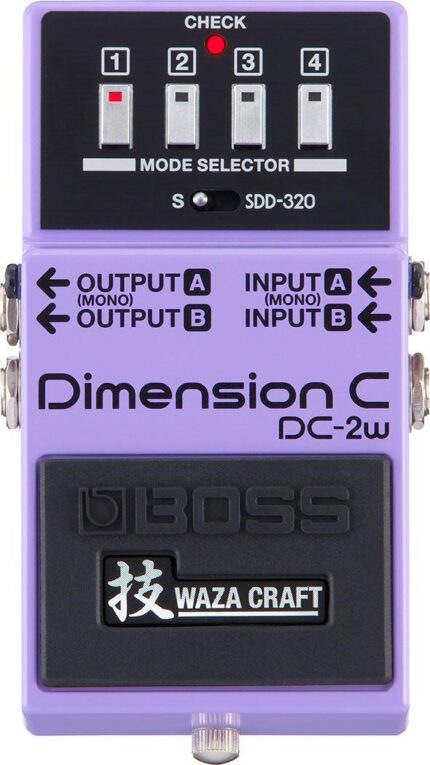 BOSS MODULATION DC-2W - WAZACRAFT DIMENSION C WITH SDD-230 MODE, MADE IN JAPAN