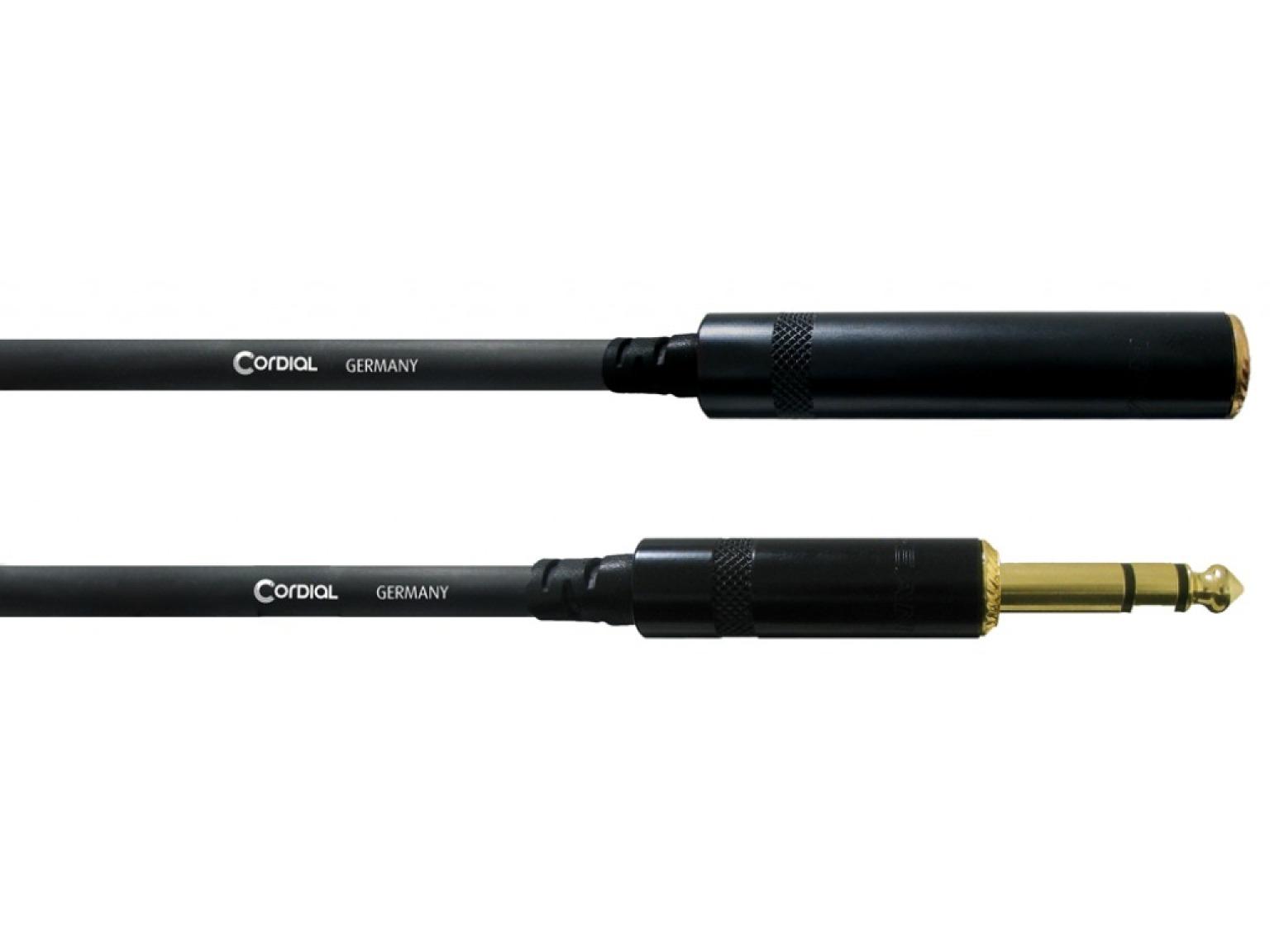 CORDIAL CFM 5 VK prolongation Jack stereo, 5m – Image 1