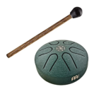 MEINL Sonic Energy 3" Pocket Steel Tongue Drum La majeur 6 notes 440 Hz vert foncé, Germe de vie – Image 2